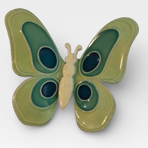 Jewelry - West Germany Enamel Butterfly Brooch